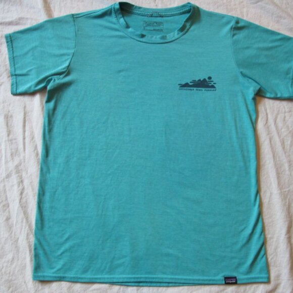 Patagonia Womens Capilene Daily Graphic Trail shirt small - Picture 1 of 4